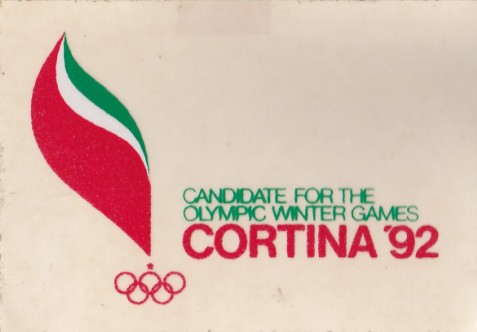 Adesivo Cortina 92 Candidate for the Olympic Winter Games 